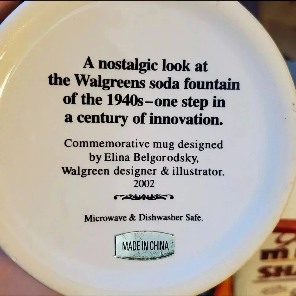 walgreens commemorative mugs